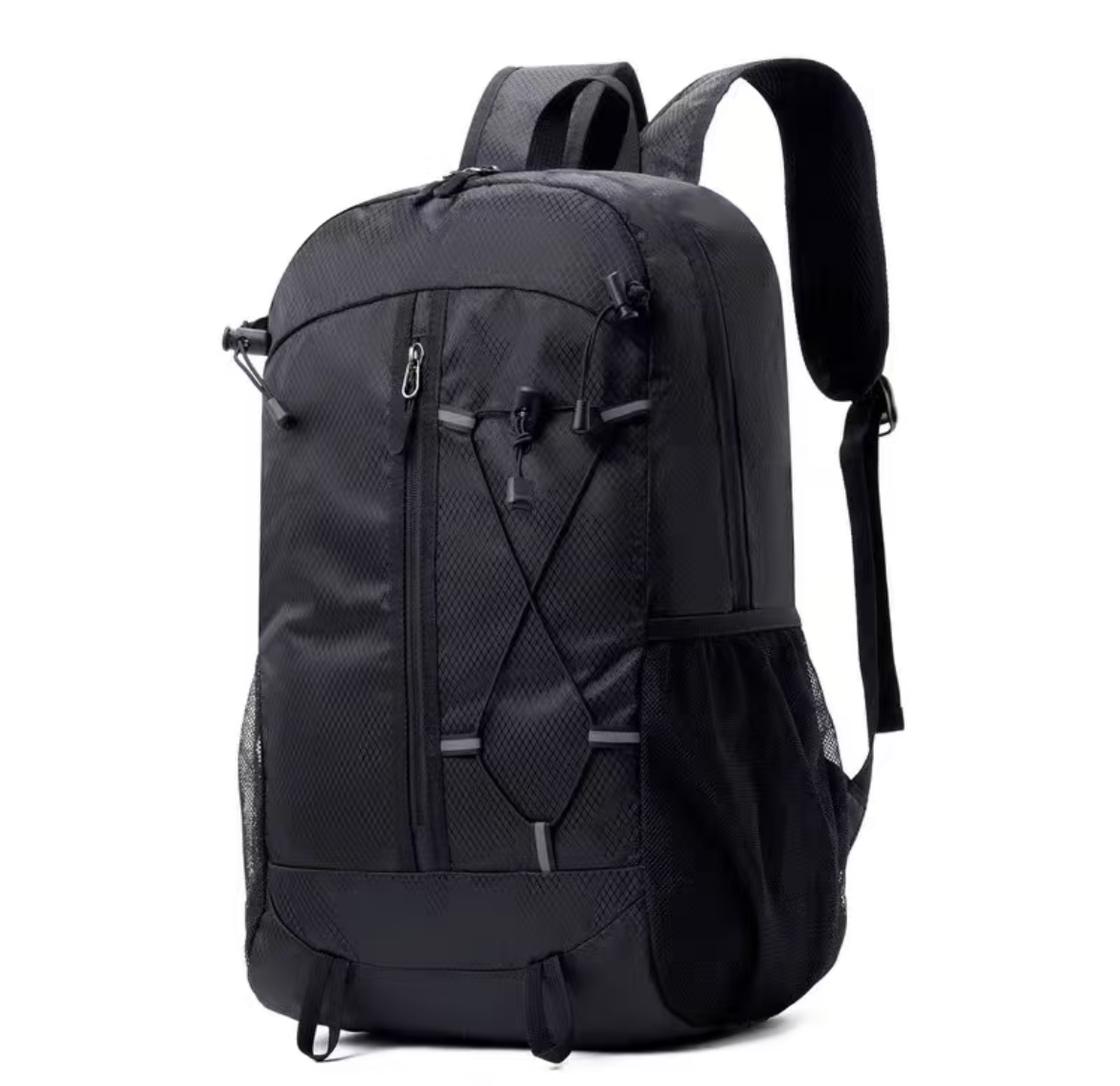 30L Lightweight Foldable Gym Backpack for Basketball Daily Use Outdoor Day Hiking Travel