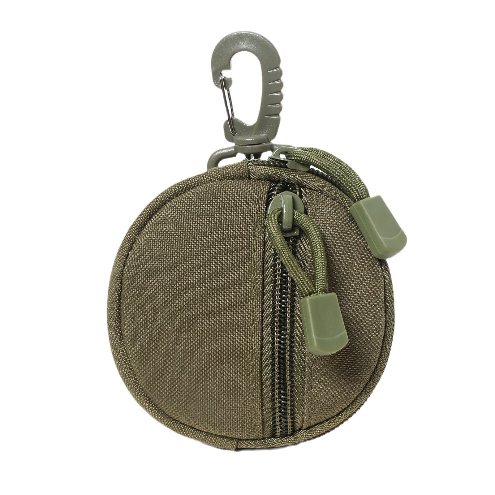 1000 D EDC Nylon Fabric Mini Key Earbuds Coin Pouch with Hook