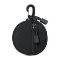 1000 D EDC Nylon Fabric Mini Key Earbuds Coin Pouch with Hook