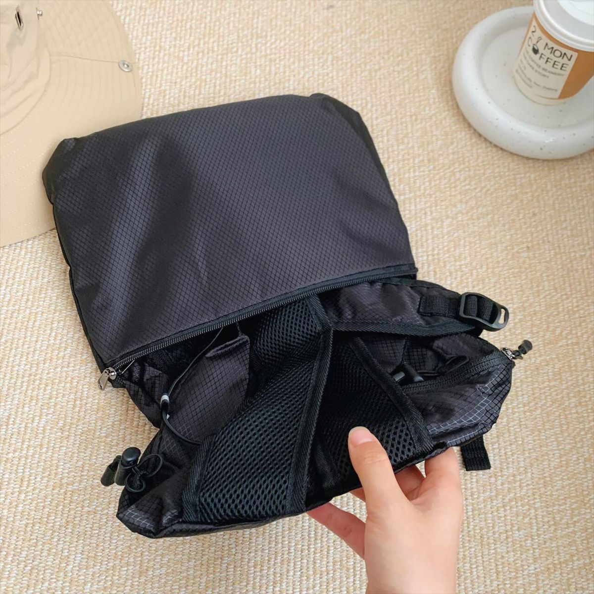 30L Lightweight Foldable Gym Backpack for Basketball Daily Use Outdoor Day Hiking Travel