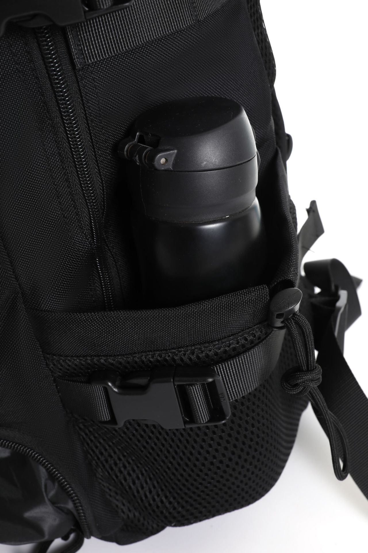 Big Capacity Heavy Duty Nylon Hiking Backpack, Soft Padded Back, MOLLE System, Laptop Sleeve, Independent Shoe Compartment, Luggage Sleeve, Outdoor Sports Day Hike Travel